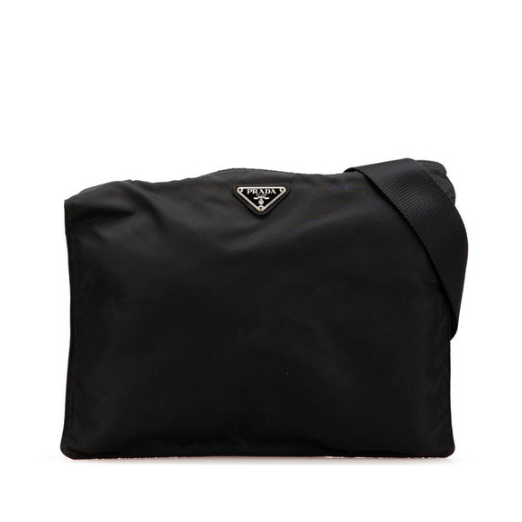 Prada Crossbody black triangular nylon - Picture 1 of 8